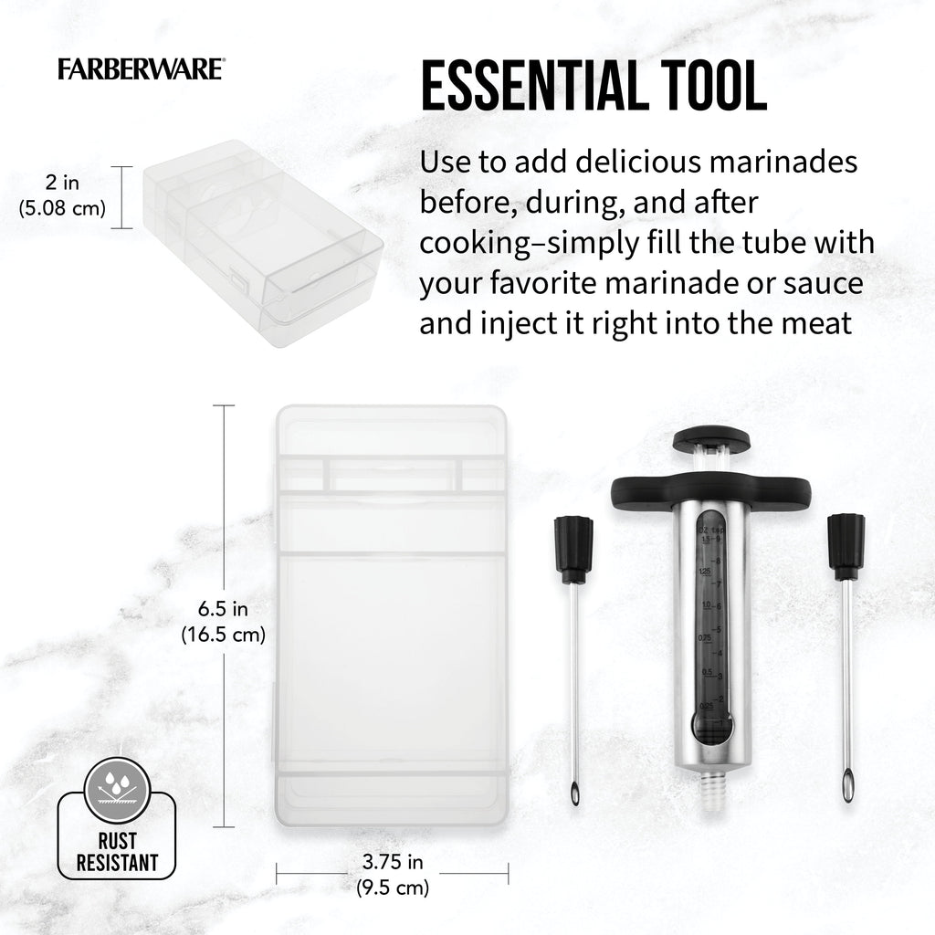 Stainless Steel Flavor Injector Set in Black - Image 4