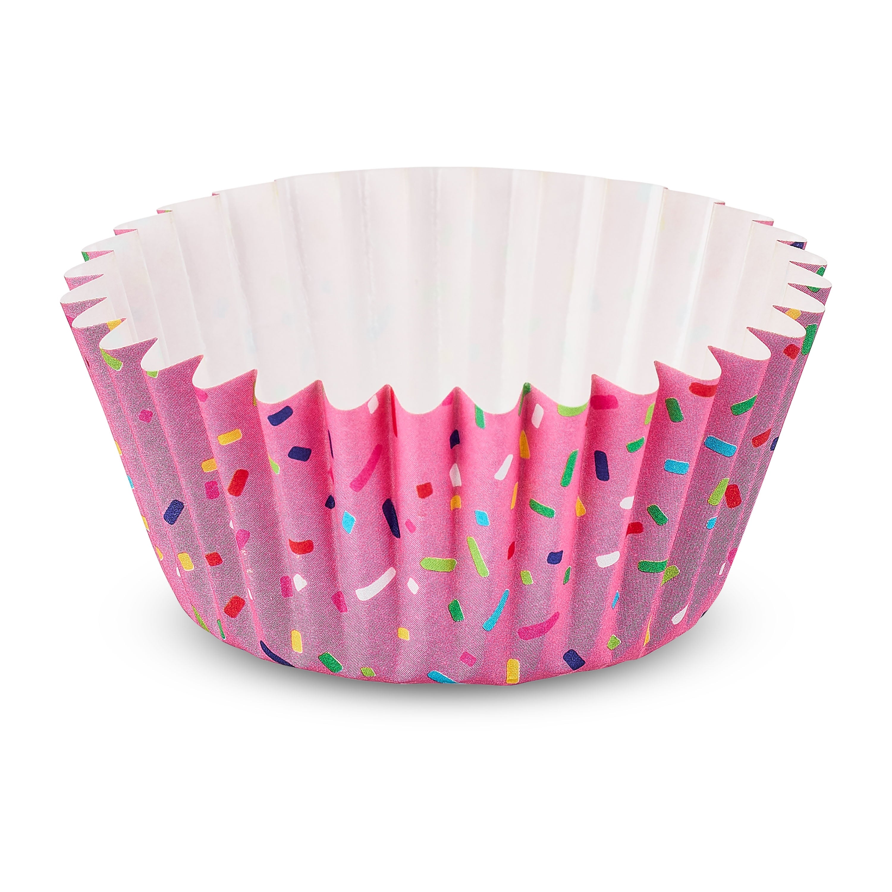 (4 pack) Great Value Pink Sprinkles Greaseproof Cupcake Liners, 24 Count - Image 4