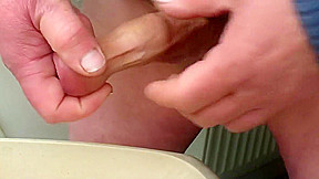 17 ball bearings and table tennis ball in foreskin with piss