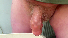 17 ball bearings and table tennis ball in foreskin with piss