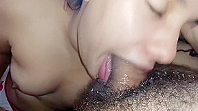 18 Years In Creampie Dripping Into The Naughty Girls Mouth