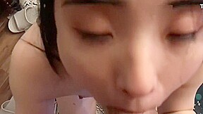 18 y/o asian student 18+ gives the most perfect blowjob EVER!