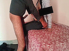 18year School Girl Fucked By Big Cock First Time Fucking With Hindi Audio