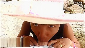 19 Heather Deep publicly fucked and goes cumdiving deepthroat and gets a cr