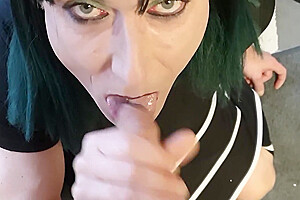 2 Davine Gets All The Cum To Swallow After A Good Doggystyle Fucking
