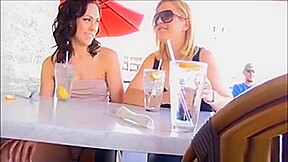 2 Gals Are Playing With Dildo And Cucumber On Web Camera