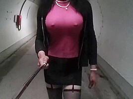 シースルーて散歩2　see-through Walk 2