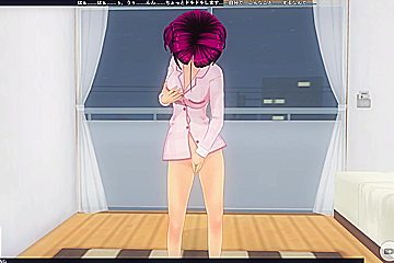 3d Hentai And Hentai 3d In Pajamas Masturbates Before Bed