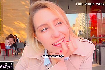4k 18 Babe Suck Dick In Toilet Wendis & Drink Coffe With Cum / Kiss Cat
