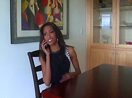 A Dark Skinned Slut With Two Small Perky Tits Bangs Frantically To Enjoy With A Bbc - Adriana Malao