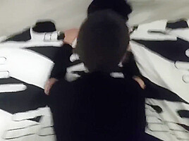 [AMWF] Short haired Euro teen 18+ gives up her pussy to a Korean man