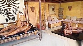 African Masseuses Grinding And Fucking