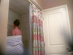 After a shower