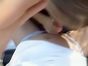 Aga polish hitch-hiker sucks dick in field