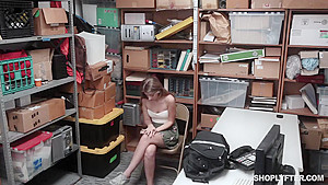 Alyce Anderson is not as experienced shoplifter as she is when it comes to sucking cocks