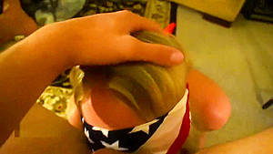 Amateur Blonde with HUGE ASS rimming & fucking before storming AREA 51
