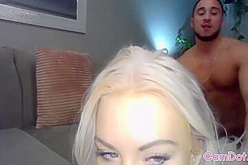 Amateur Couple First Live Webcam With Stacey Robyn