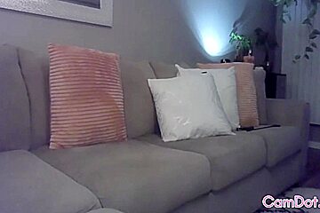 Amateur Couple First Live Webcam With Stacey Robyn