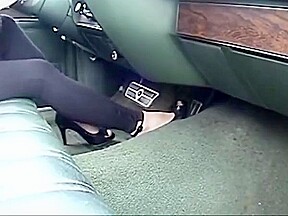 Amazing amateur Foot Fetish, Outdoor sex scene