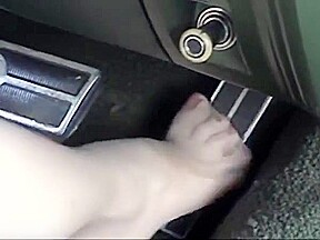 Amazing amateur Foot Fetish, Outdoor sex scene
