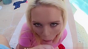 Ambrosial blond teen 18+ harlot Alexis Ford is getting fucked deep in her asshole