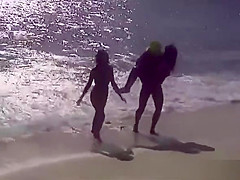 Anal Tropical threesome with Gina and Zana Sun