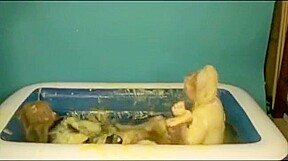 Angel Delight Custard Fight