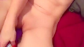 Angel masturbates for me