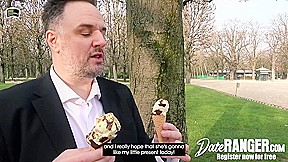 Ania Kinski In Fatty Sex!! Ice Cream And Fat Dick In My Pussy