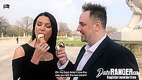 Ania Kinski In Fatty Sex!! Ice Cream And Fat Dick In My Pussy