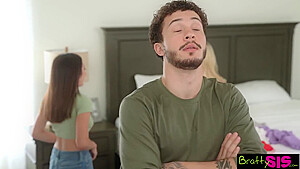 Apollo Banks, Bratty Sis And Skyler Storm In Astonishing Sex Clip Big Dick Check , Check It