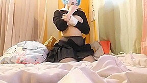 Armature cosplay masturbation