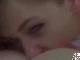 Aroused blonde babe, Selvaggia is moaning while her best friend is drilling her soaking wet pussy