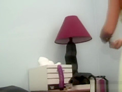 Asian Bimbo Fucking Herself With Sex Toys