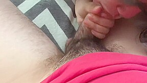 Asian Girlfriend Gives Sloppy Blowjob and Tit Fuck