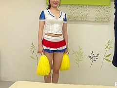 Asian Nympho Cheerleader Hot Porn Video