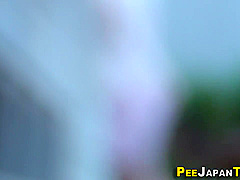 Asian Professional Peeing On The Street