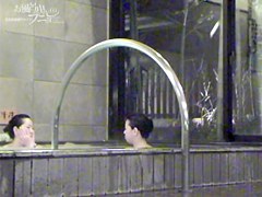 Asian chick showering and brushing her teeth on dvd 03033