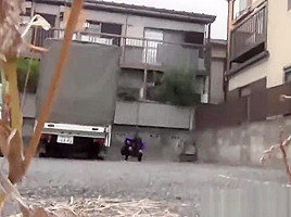 Asian hos caught pissing