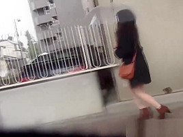 Asian hos caught pissing