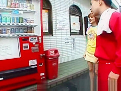 Asian redhead teen 18+ gets picked up for part2