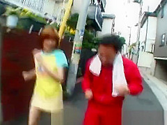 Asian redhead teen 18+ gets picked up for part2