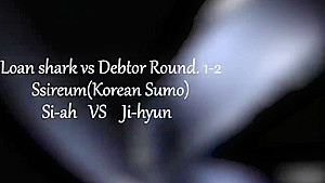 Asian rough fights all in, Catfight Sumo naked Boxing oiled Sexfight titfig