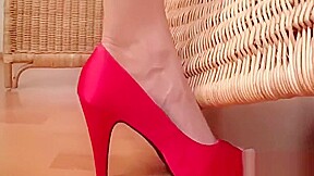 Ass And High Heels In The Alps