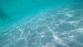 At The Beach Watches Girls Underwater And Wants To Stroke Me