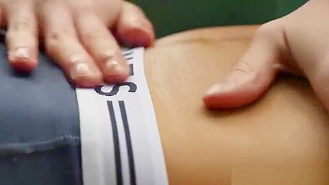 Attractive twinks having hardcore sex after outdoor massage