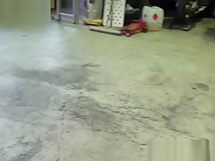 Auto service owner respects his boys with blowjobs and anal