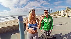 BANGBROS - Big Booty Nympho Blondie Fesser Slammed Out In Public (pb13833)
