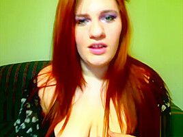 BBW chubby laughs at small penis and shows off her big ass and asshole