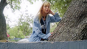 Backyard Camping for Hottie on House Arrest